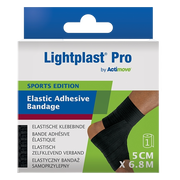 Actimove Elastic Adhesive Bandage Zwart 5cm x 6.8m