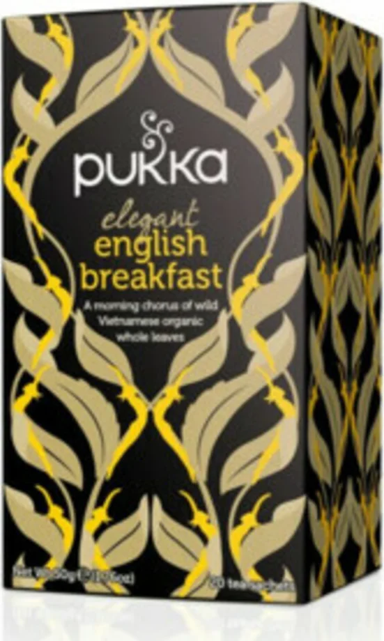 6x Pukka Biologische Thee Elegant English Breakfast 20 stuks