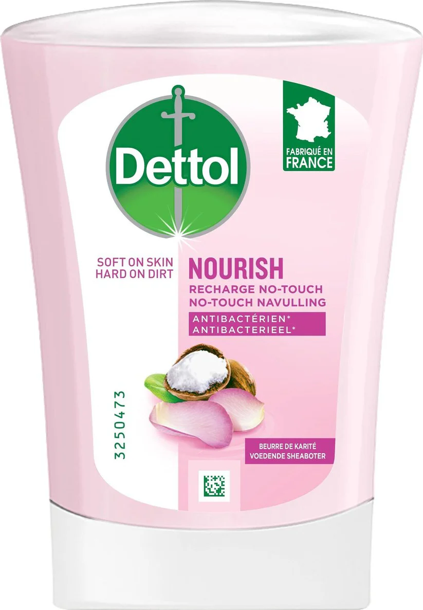 Dettol No-Touch Sheabutter Antibacteriële Handzeep Navulling 250ML
