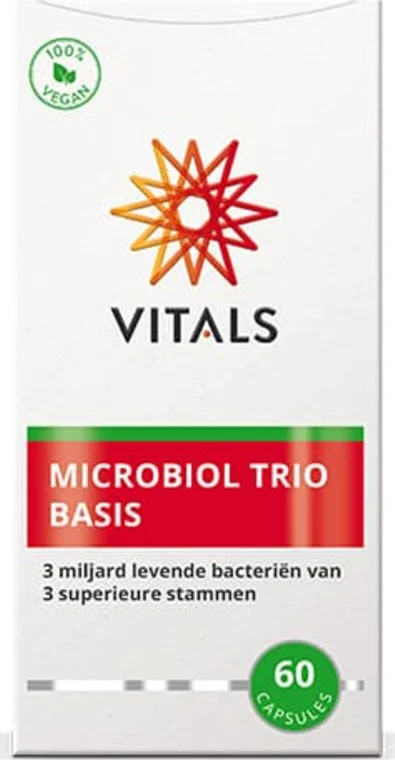 2x Vitals Microbiol Trio Basis 60 capsules