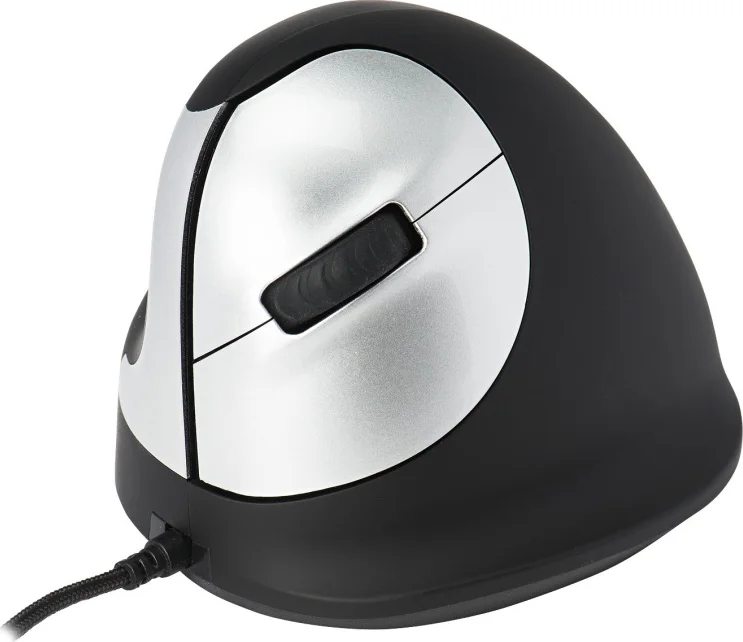R-Go HE Break Muis (medium, links, bedraad)