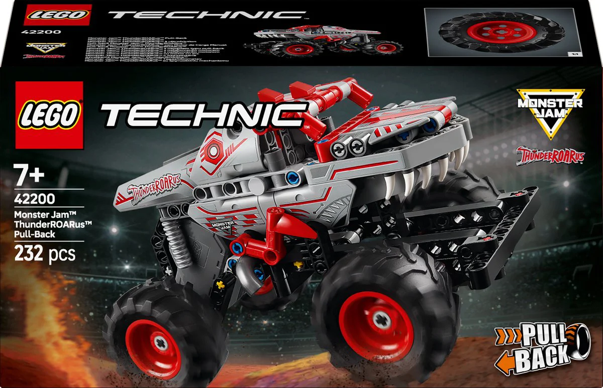 LEGO Technic Monster Jam ThunderROARus pull-back 42200