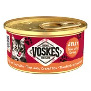 Voskes Kattenvoer Nat Tonijn met Garnalen 85 gr