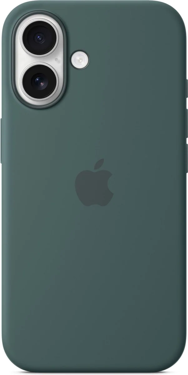 Apple iPhone 16 Back Cover met MagSafe Blauwgroen