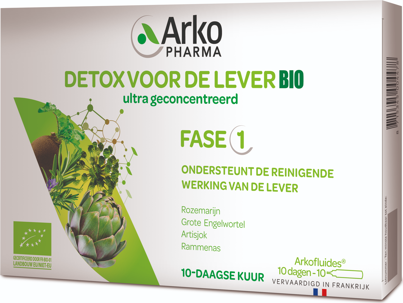 Arkopharma Detox voor de Lever Bio Drinkampullen 10ST