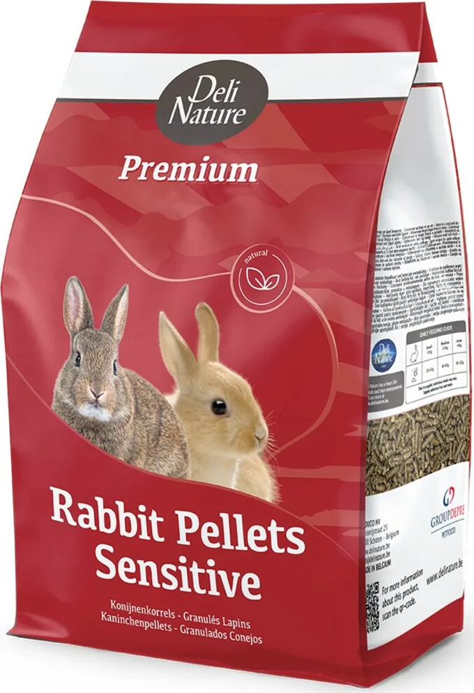 Deli Nature Premium Konijnenkorrels Sensitive 4 kg