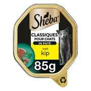 Sheba Adult Kattenvoer Classic Paté Natvoer Kip Kuipjes 85 gr
