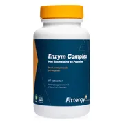 Fittergy Enzym Complex met Bromelaïne en Papaïne Tabletten 60TB