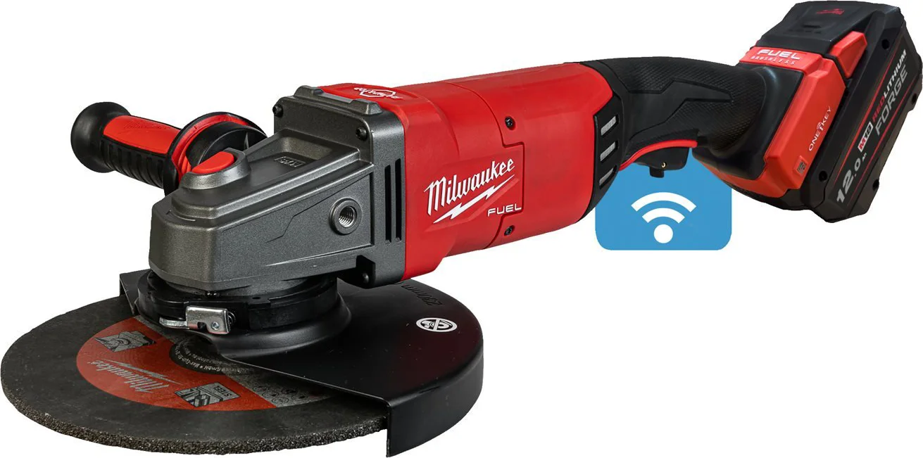Milwaukee M18 FUEL™ ONEFLAG230XPDB-122C ONE-KEY™ Accu haakse slijper 230mm 18V 12.0Ah in koffer - 4933499242