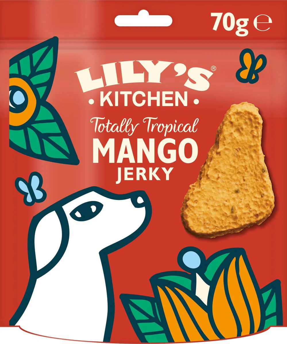 Lily's Kitchen Hondensnack Jerky Mango 70 gr