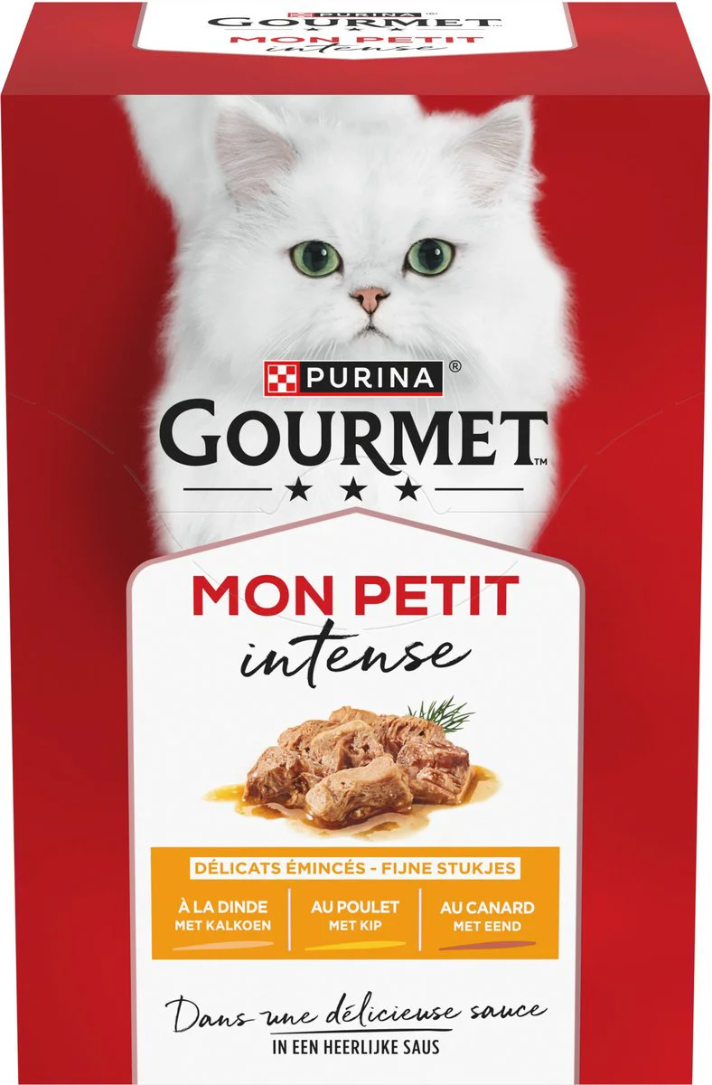 8x Gourmet Mon Petit Gevogelte 6 x 50 gr