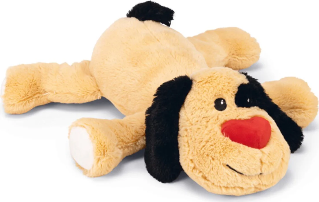 Beeztees Pluche Hondenknuffel XL Belle Lichtbruin 48 x 46 x 11 cm