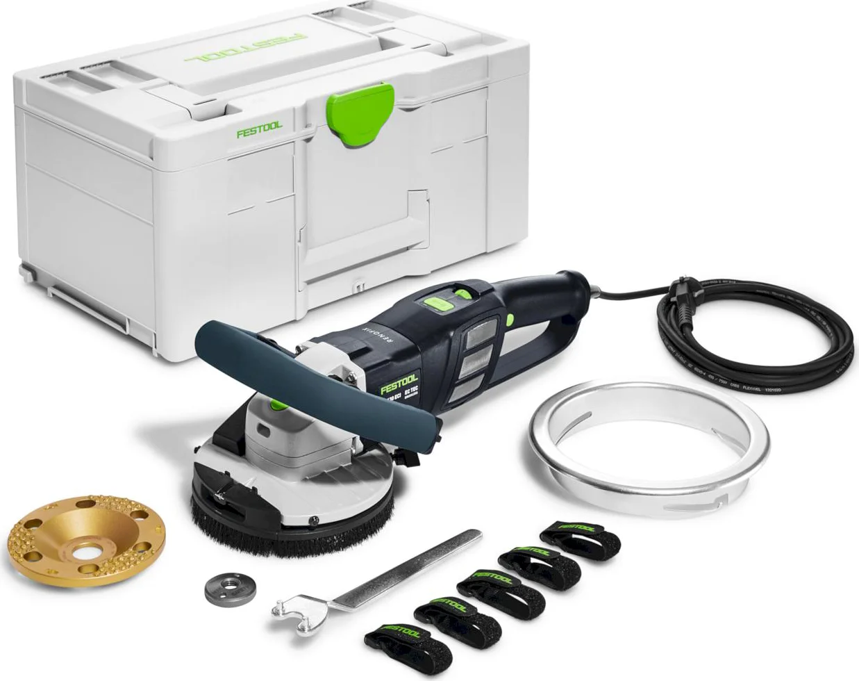 Festool RG 130 ECI-Set DIA PA Renovatieslijpmachine 1600W in Systainer - 577062