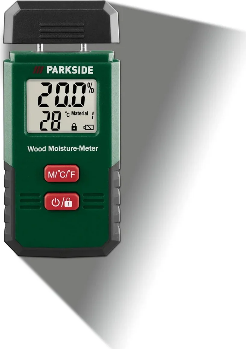 PARKSIDE Vochtmeter of multifunctionele detector (Bouw- en houtvochtmeter)