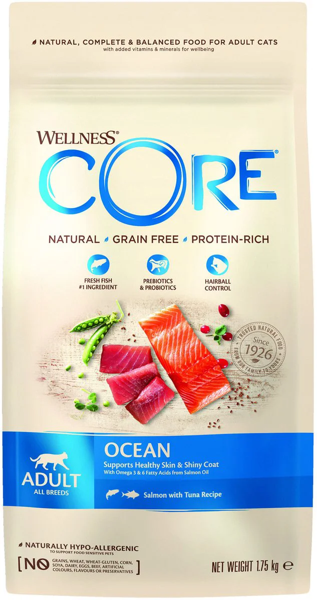 Wellness Core Kattenvoer Original Zalm - Tonijn 1,75 kg
