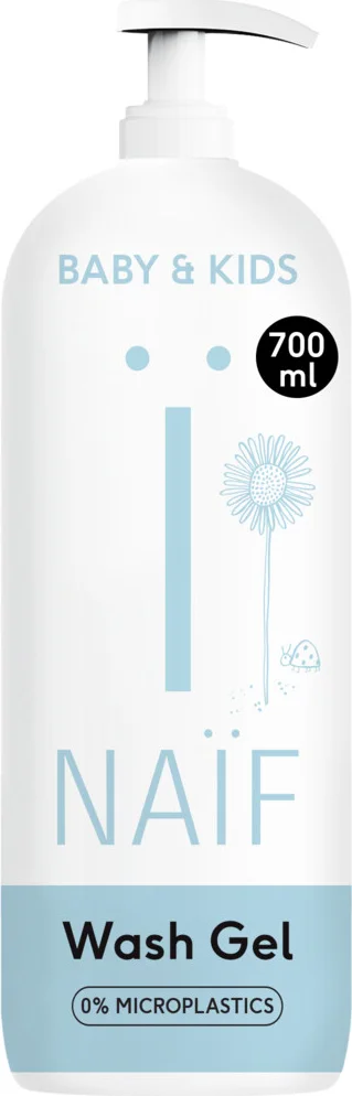 2x Naif Baby & Kids Reinigende Wasgel 700 ml