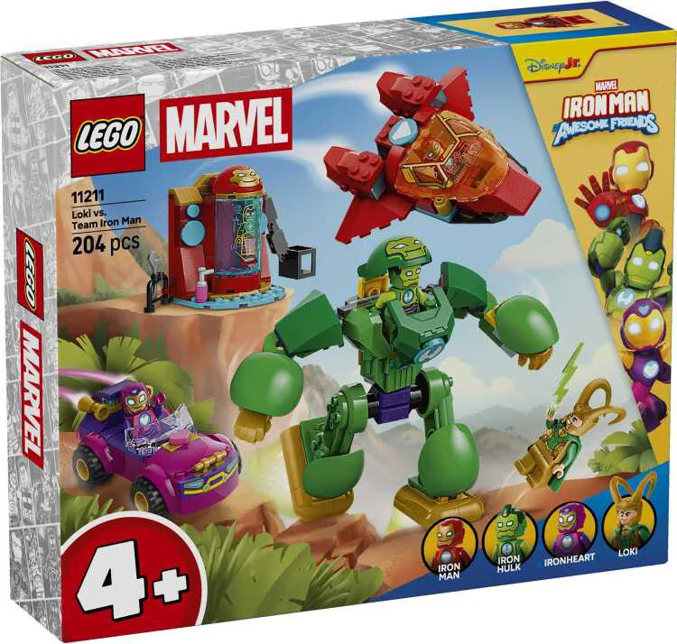 LEGO Marvel Loki tegen Team Iron Man 11211