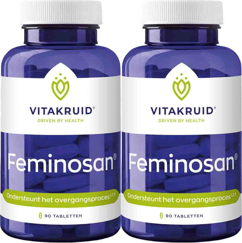 2x Vitakruid Feminosan 90 tabletten