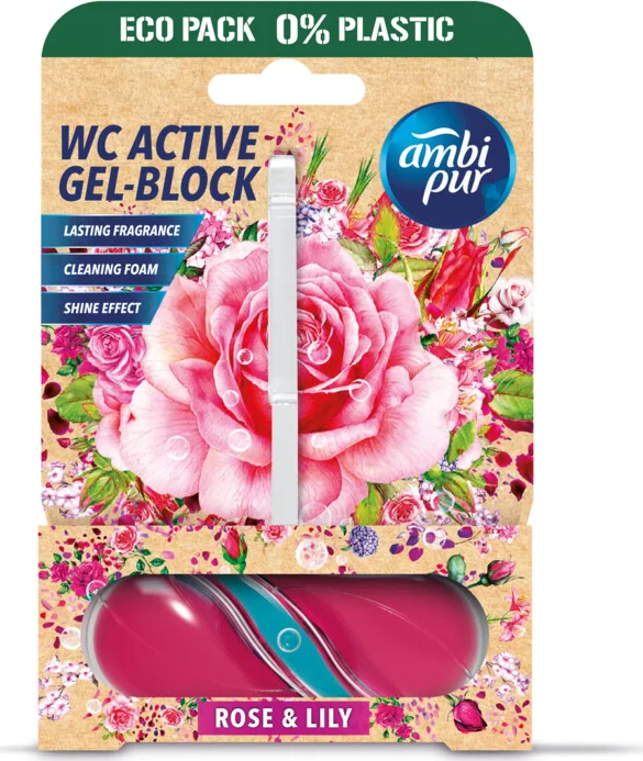 Ambi Pur Toiletblok Roos & Lelie