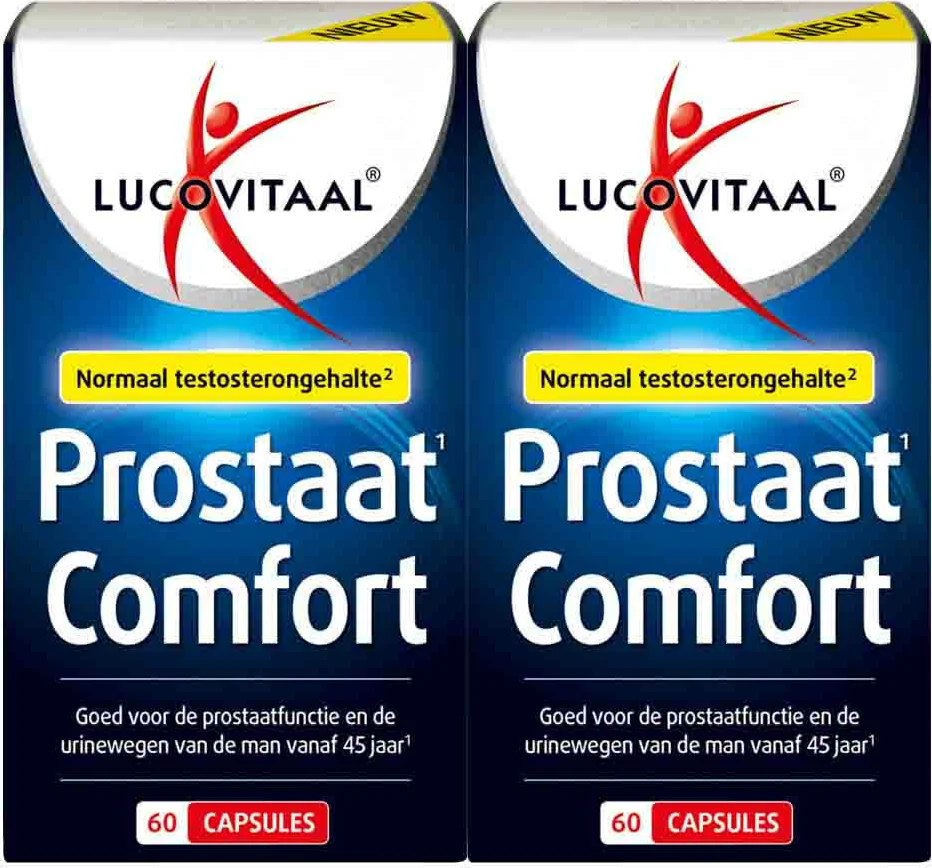 2x Lucovitaal Prostaat Comfort 60 capsules