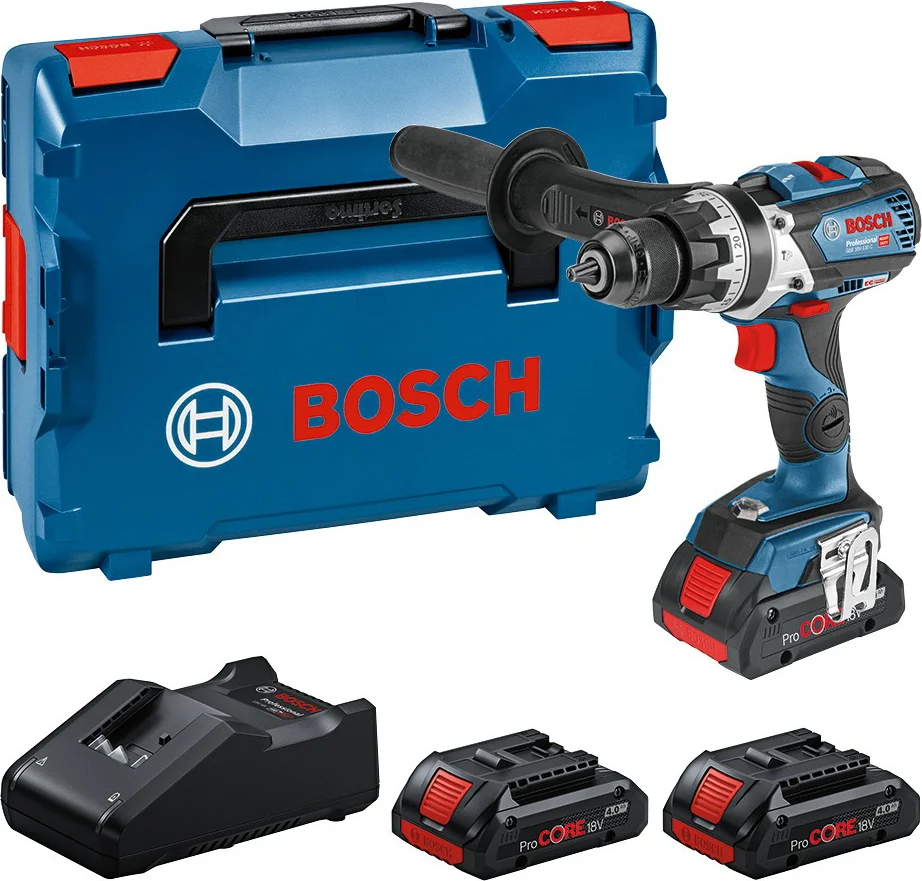 Bosch Professional GSB 18V-110 C Accu klop-/schroefboormachine 18V 3x 4.0Ah in L-Boxx - 0615A5002X