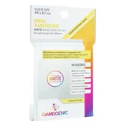 Gamegenic: Matte Board Game Sleeves - Yellow