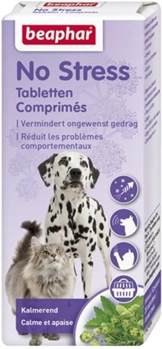 Beaphar No Stress Hond - Kat 20 tabletten
