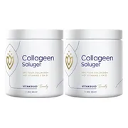 2x Vitakruid Collageen Solugel Poeder 250 gr