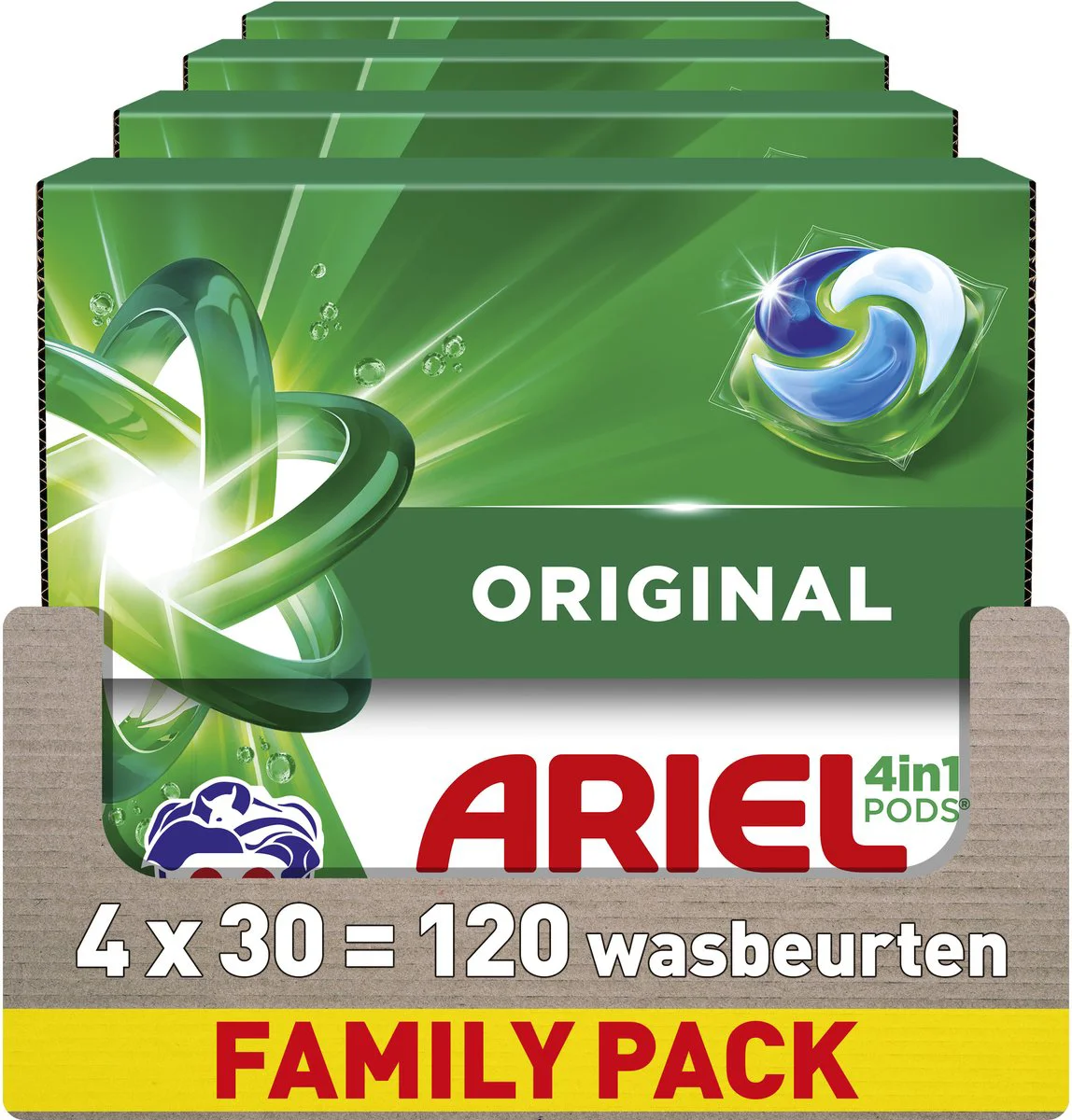 Ariel 4in1 Pods Original - 120 stuks