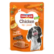 8x Smolke Hondenvoer Nat Chicken Orange Goodness 300 gr