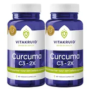 2x Vitakruid Curcuma C3-2X 60 vegancapsules