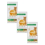 3x IAMS Kat Adult Kip 3 kg