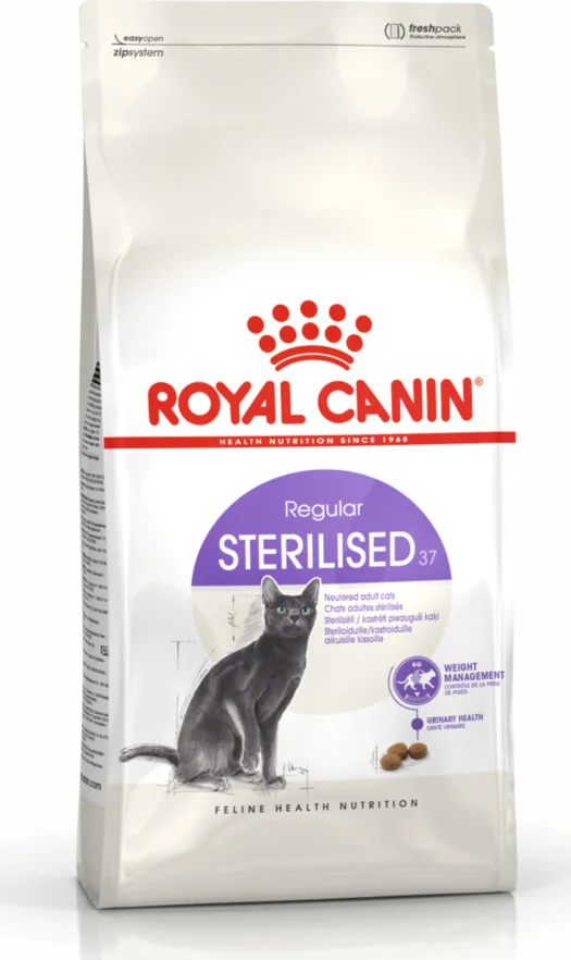 4x Royal Canin Kattenvoer Droog Sterilised 4 kg