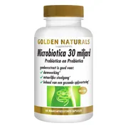 2x Golden Naturals Microbiotica 30 Miljard 60 vegacapsules