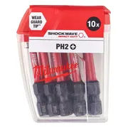 Milwaukee SHOCKWAVE™ IMPACT DUTY schroefbits PH2 x 50 mm VE=10 - 4932430855