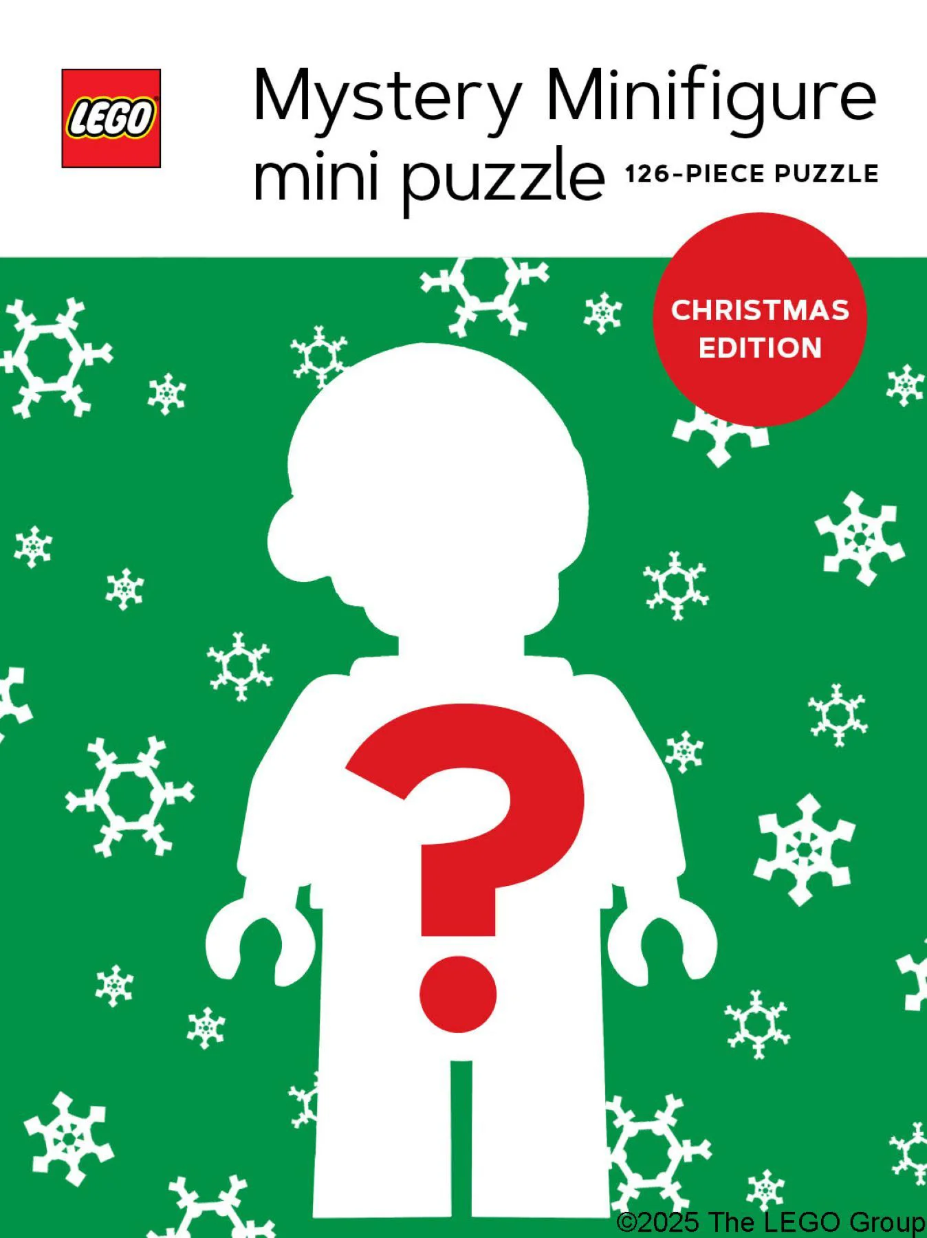 LEGO Geheime minifiguur minipuzzel - kersteditie 2