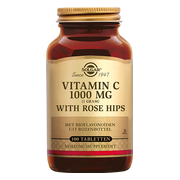 Solgar Vitamine C with Rose Hips (Rozenbottel) 1000 mg Tabletten 100TB