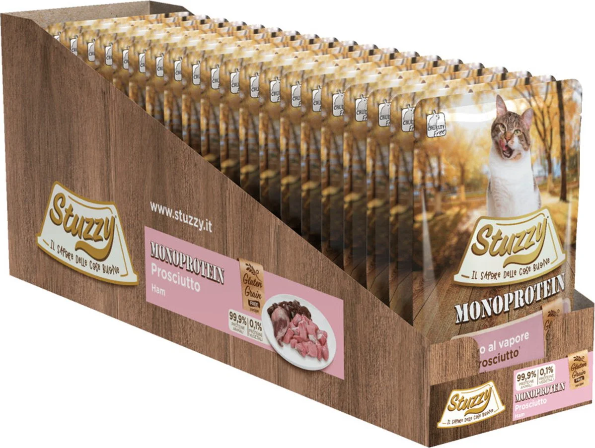 20x Stuzzy Kattenvoer Monoprotein Kitten Kip 85 gr