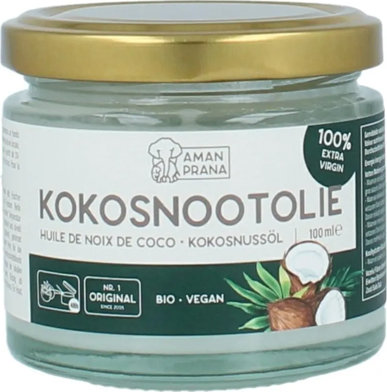 Aman Prana Kokosnootolie Biologisch 100ML