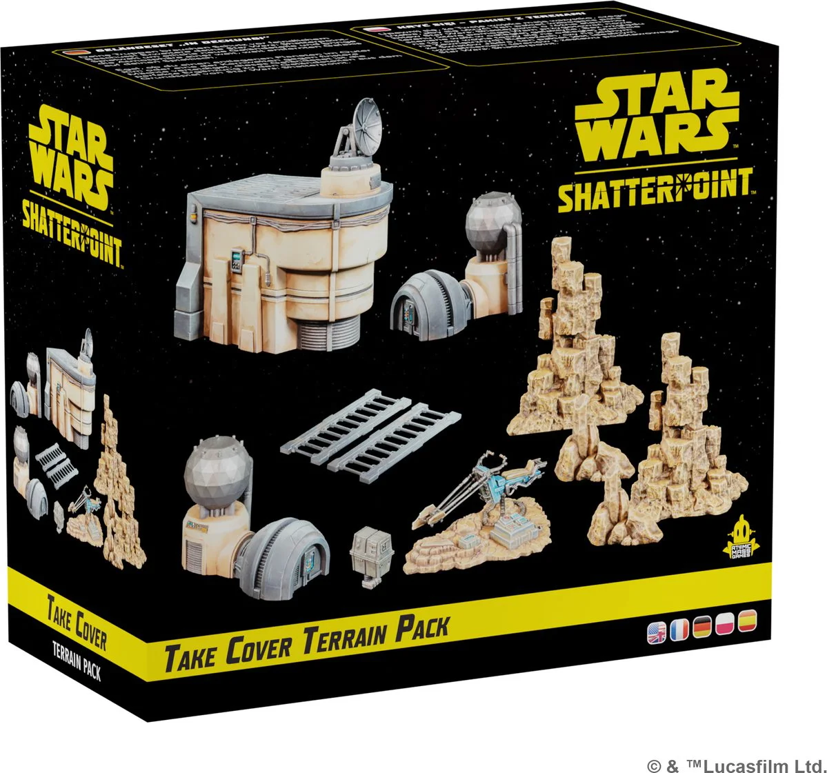 Star Wars Shatterpoint Take Cover Terrain Pack