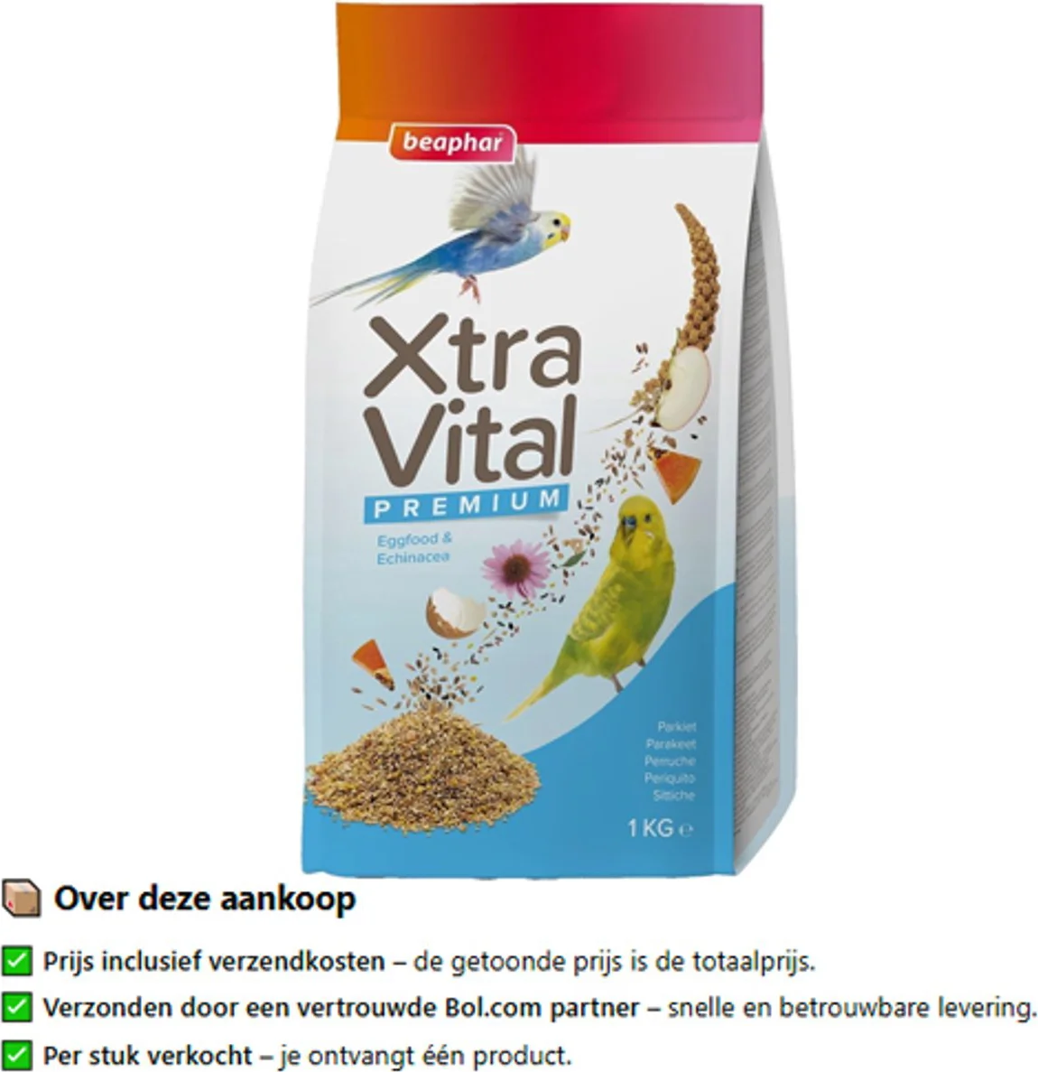 Beaphar XtraVital Parkiet 1 kg