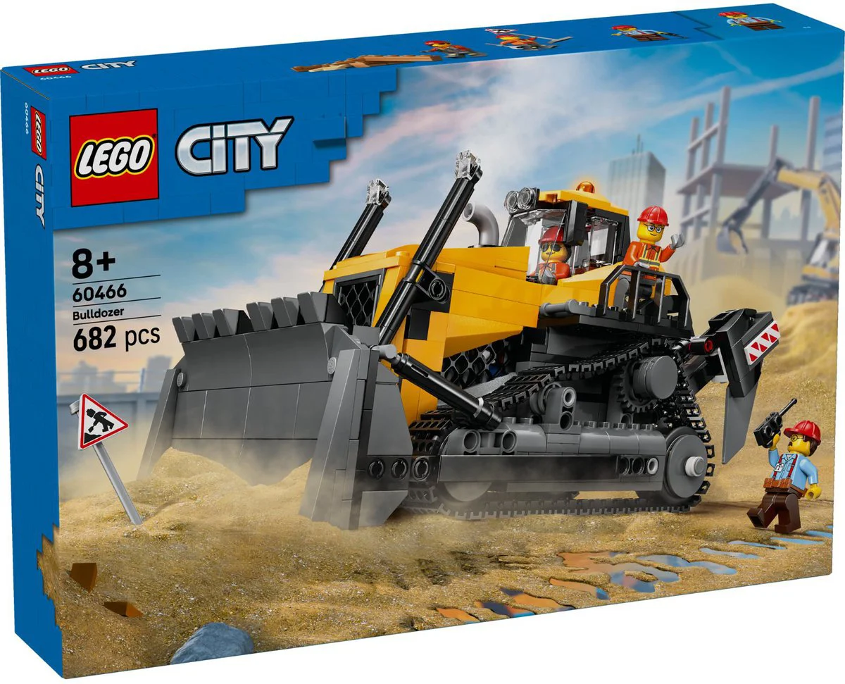 LEGO City Gele bulldozer 60466