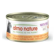 Almo Nature HFC Natural Kattenvoer Nat Tonijn & Garnaaltjes 70 gr