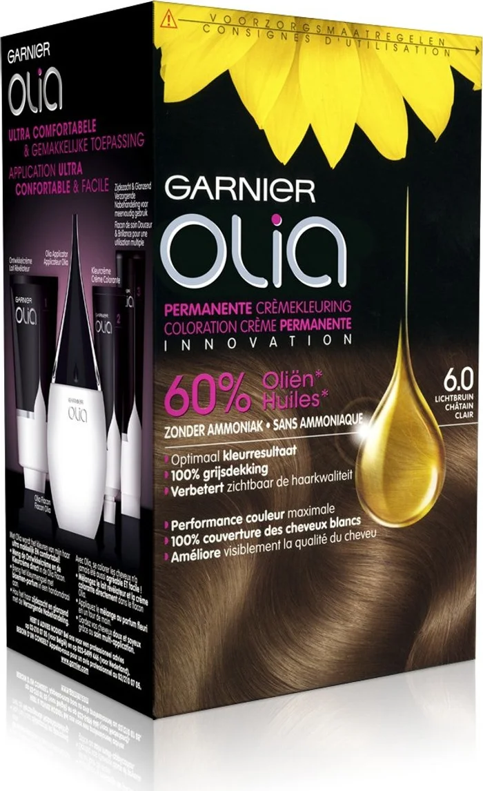 Garnier Olia Permanente Crèmekleuring 6.0 Donkerblond