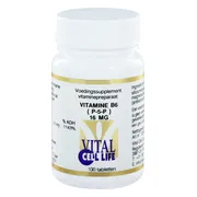 Vital Cell Life Vitamine B6 (P-5-P) 16mg Tabletten 100TB