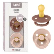 BIBS Fopspeen 6-18 Maanden Blush/Woodchuck 2ST