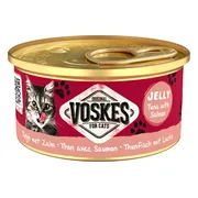 Voskes Kattenvoer Nat Tonijn met Zalm 85 gr