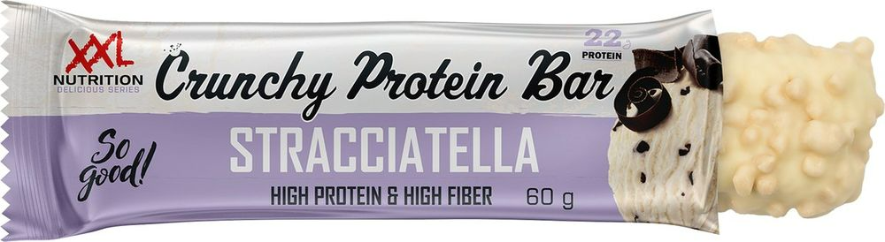 XXL Nutrition Crunchy Protein Bar Stracciatella 60GR
