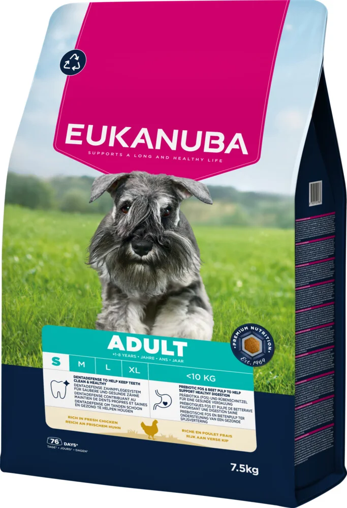 Eukanuba Hondenvoer Droog Life Care Dog Adult Small Kip 7,5 kg