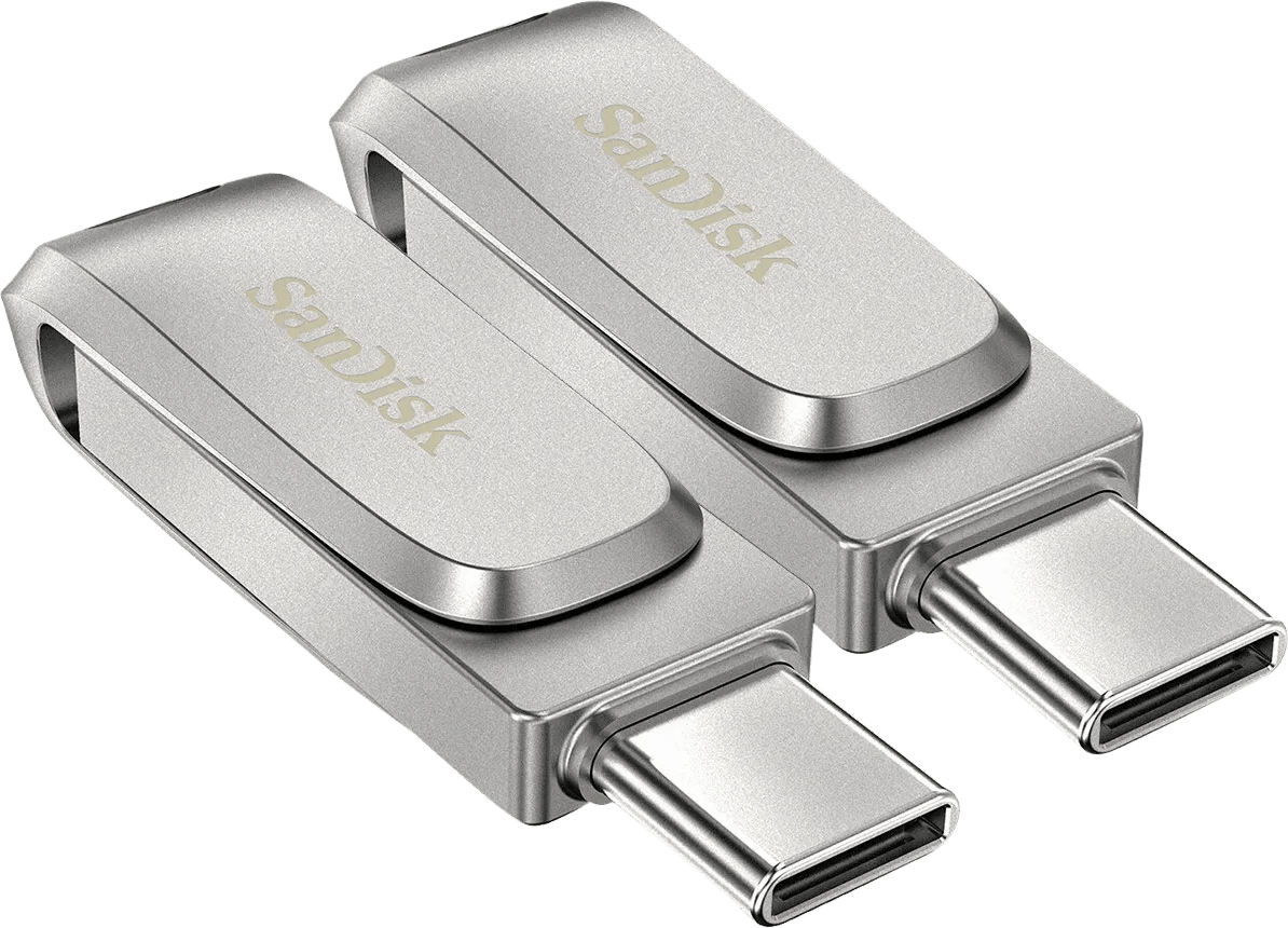 SanDisk Ultra Dual Drive 3.1 Luxe 64GB Duo Pack